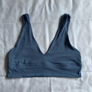 Lululemon. Align V-neck bra. Size 12. Washed Denim color.